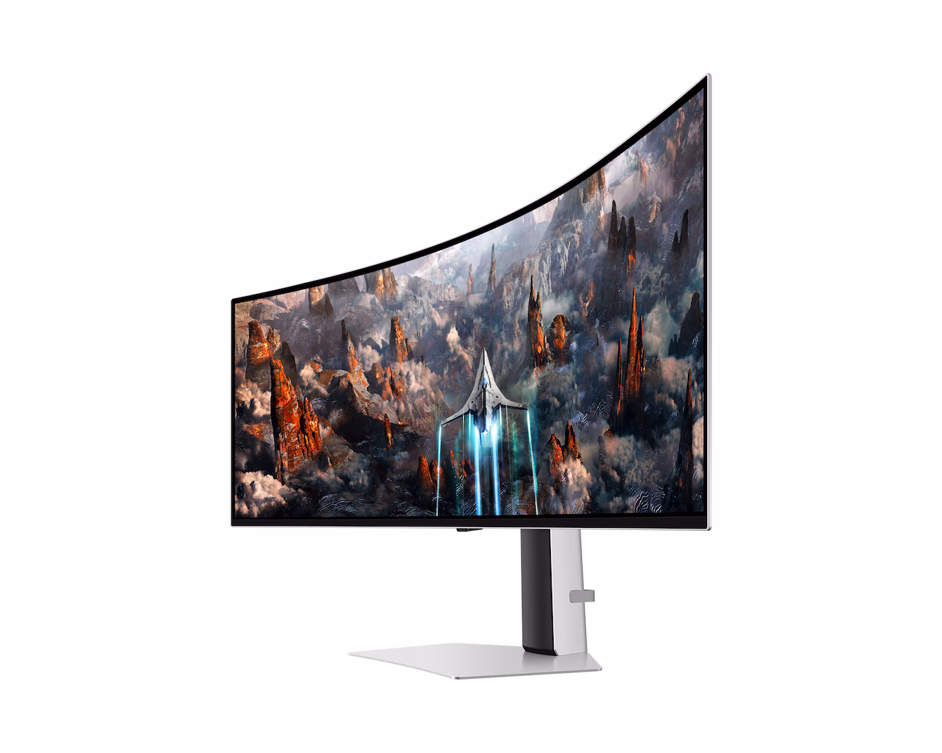 SAMSUNG ODYSSEY G9 G93SC GAMING CURVED MONITOR 49 INCH 2K OLED 240HZ WHITE LS49CG934SMXUE - Image 5